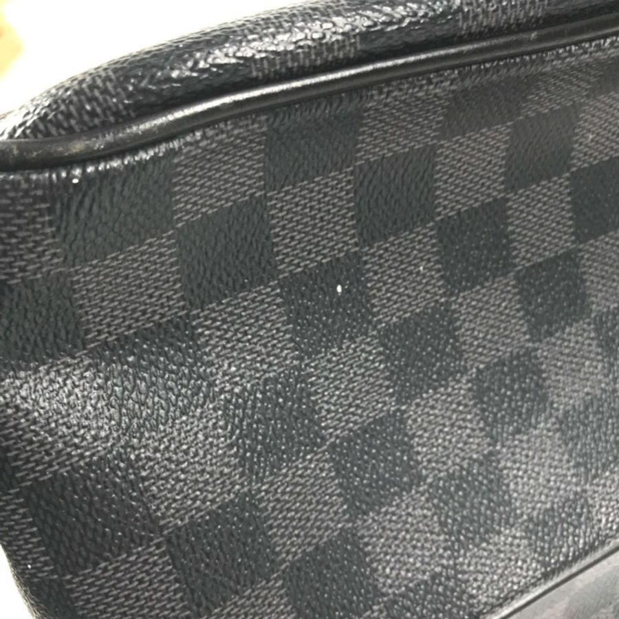 路易威登 N45252 Damier Graphite Io 背包,黑色,男女款-11
