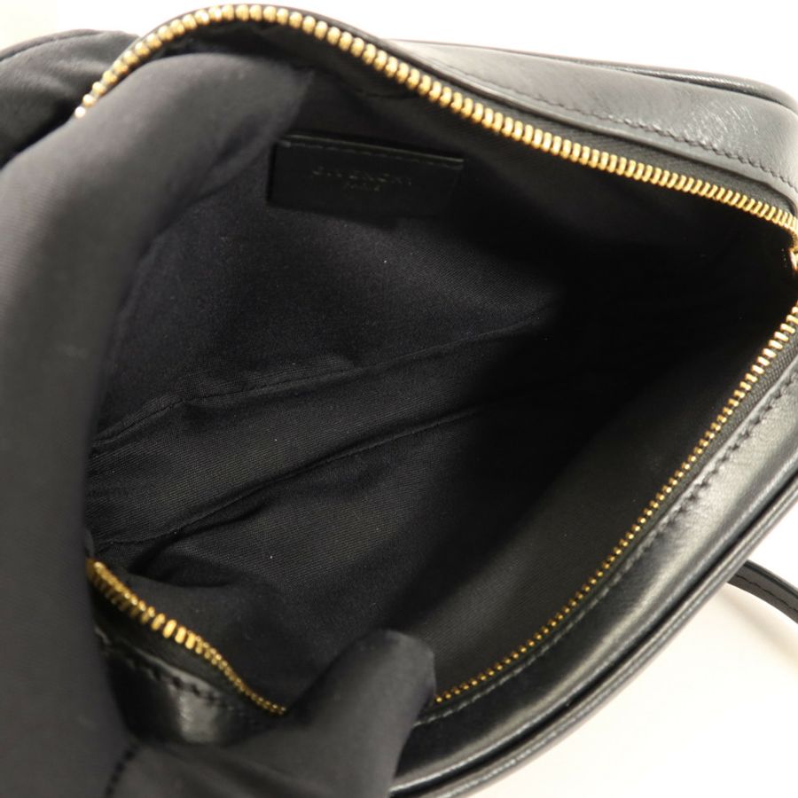 GIVENCHY 牛皮皮革Shoulder Bag金扣肩背袋-8
