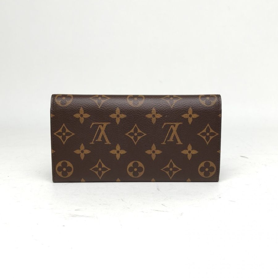 LOUIS VUITTON 老花PVC晶片Emilie長款錢包-2