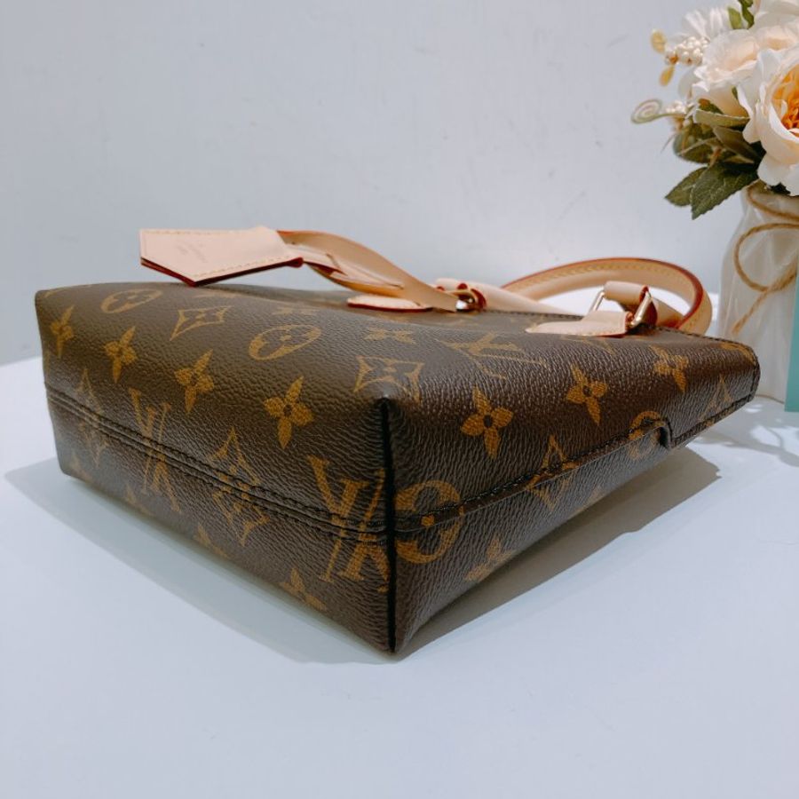 TW4743 Louis Vuitton 路易威登 BB M12019 Monogram Canvans Brown #NFC 經典老花色 手提包 全新-6