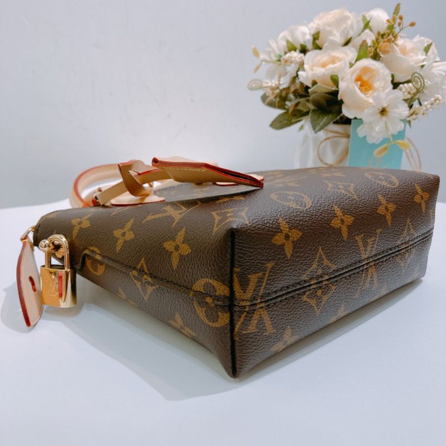 TW4743 Louis Vuitton 路易威登 BB M12019 Monogram Canvans Brown #NFC 經典老花色 手提包 全新-7