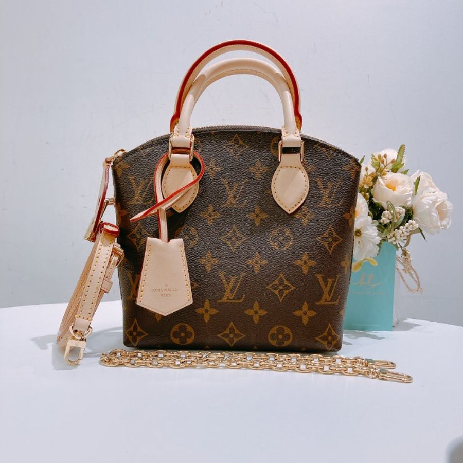 TW4743 Louis Vuitton 路易威登 BB M12019 Monogram Canvans Brown #NFC 經典老花色 手提包 全新-0