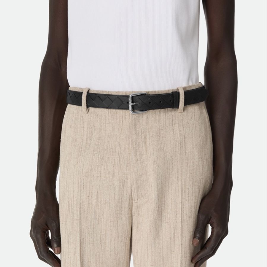 Bottega Veneta 男士 編織腰帶75 80 85 90 95 100 105 110 115 120碼3cm-2