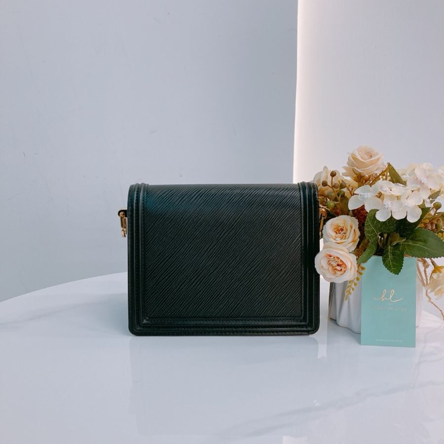 MS0588 LOUIS VUITTON 路易威登翻蓋式鍊帶包包DAUPHINE MINI EPI-3