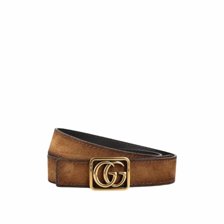 Gucci 男士 雙面G扣腰帶75 80 85 90 95 100 105 110 115 120碼-1