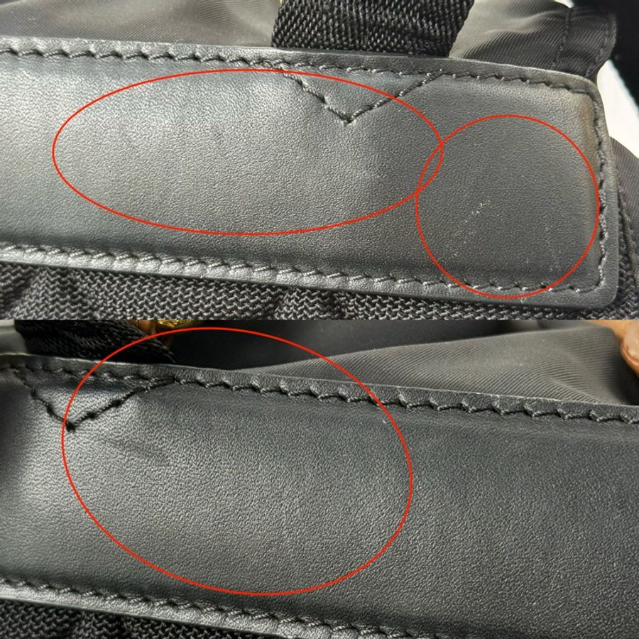 BURBERRY 巴寶莉 黑色尼龍後背包-7