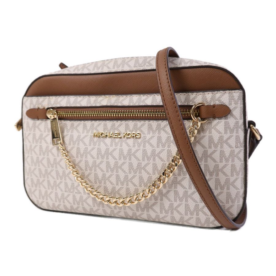 Michael Kors 牛皮皮革Jet Set Shoulder Bag金扣肩背袋-2