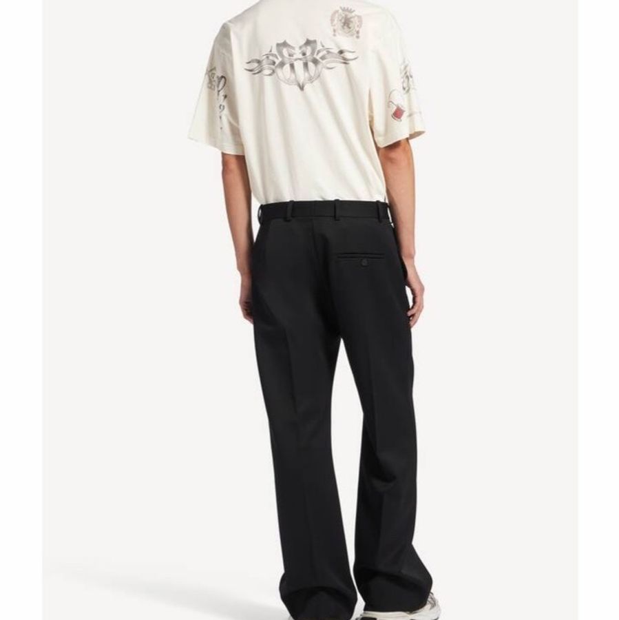 Balenciaga 男士 中號紋身圖案T恤XS S M L XL碼-1