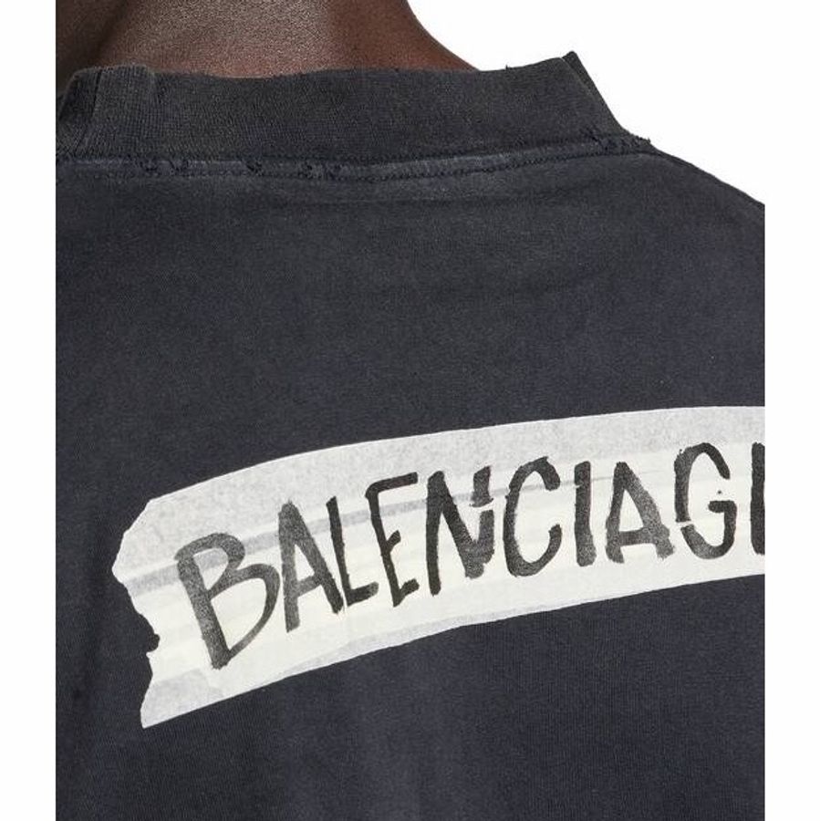 Balenciaga 男士 長袖T恤XS S M L XL XXL碼模特身高190CM,穿著S碼-2