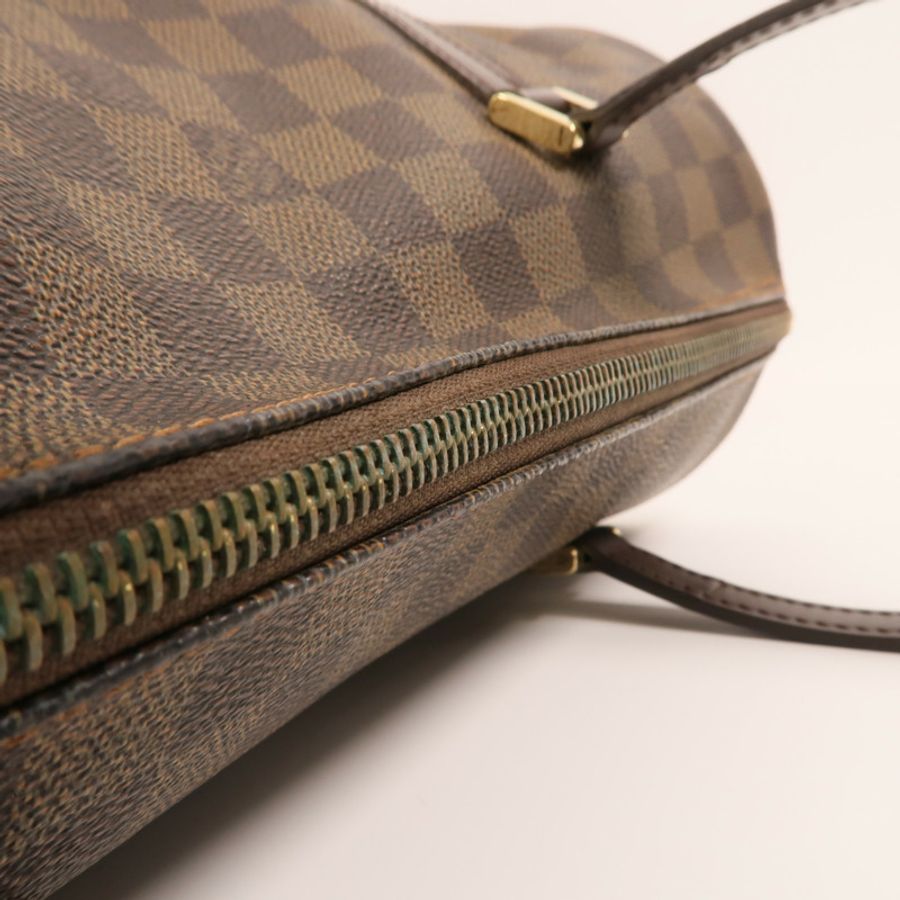 LOUIS VUITTON Damier Papillon 30金扣手挽袋-15
