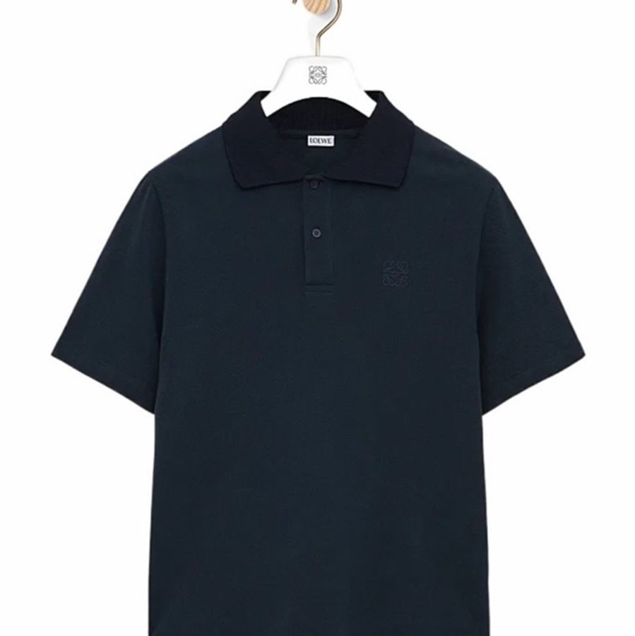 Loewe 男士 翻領短袖Polo衫4XL XXS XS S M L XL XXL XXXL碼-0