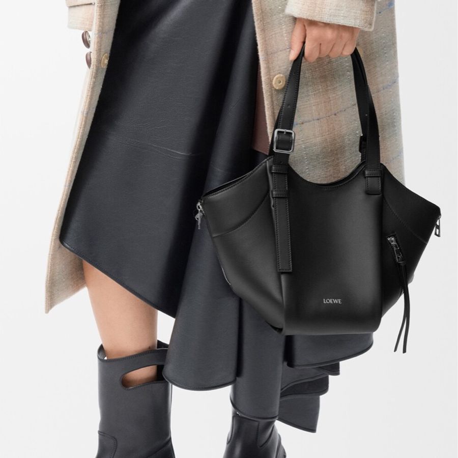Loewe 女士 Hammock Flip 單肩包均碼碼15cm*22.5cm*22cm-4