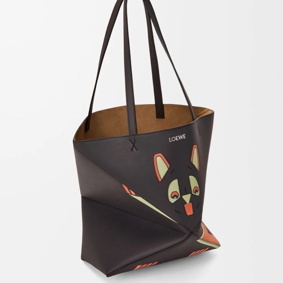 Loewe 女士 LOEWE x Louis Wain 單肩包均碼碼中號、25.5cm*14.5cm*31.5cm-7