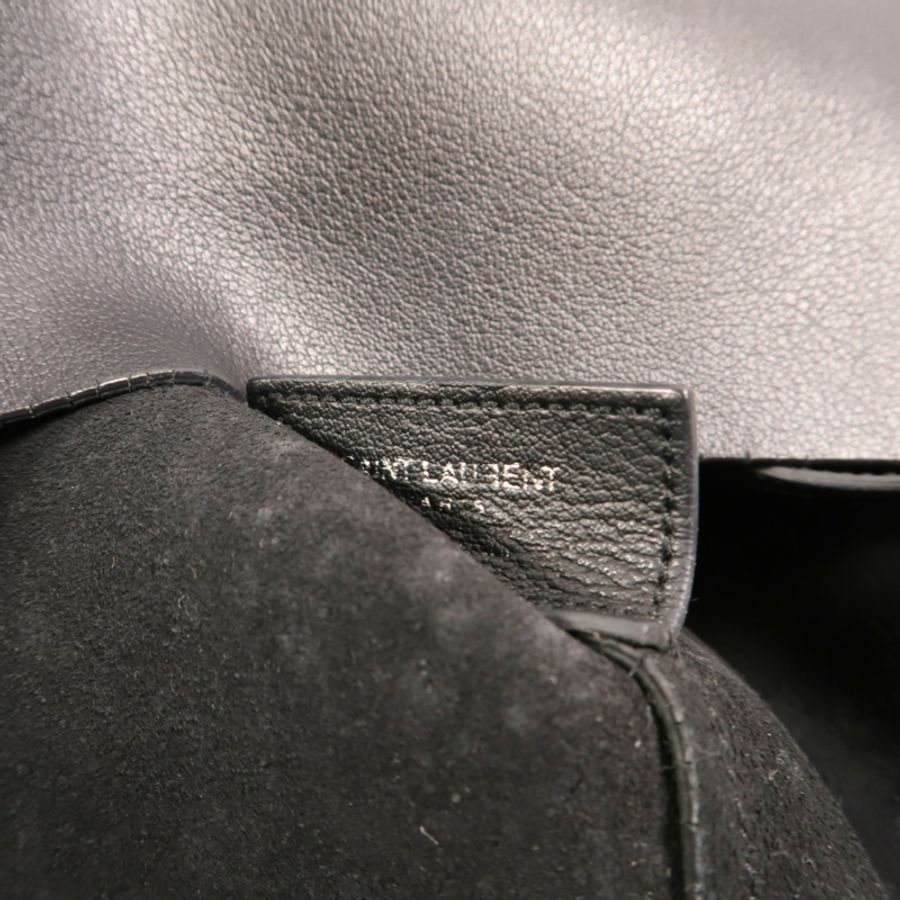 SAINT LAURENT 皮革Bold Shopper Tote Bag手挽袋-5