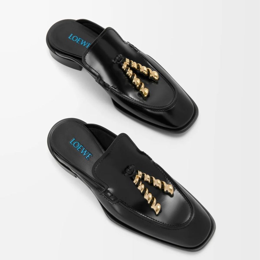 Loewe 女士 Edge露跟穆勒鞋35 36 37 38 39 40 41碼-0