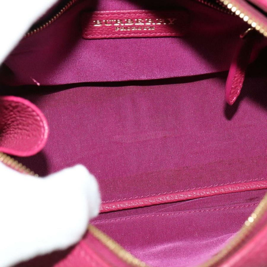 【日本直送】BURBERRY Nova 格紋手提包帆布兩用米色金色正品 118645V-10
