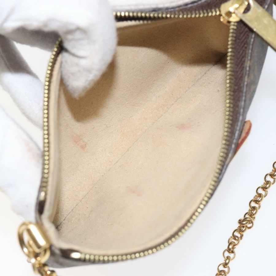 【日本直送】路易威登 Monogram Pochette Mira PM 配件包 M60095 LV Auth 129805V-10