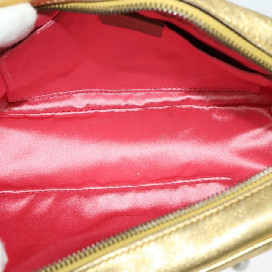 【日本直送】GUCCI GG Marmont 小號相機包 鏈條包 皮革 金色 447632 正品 138001V-10