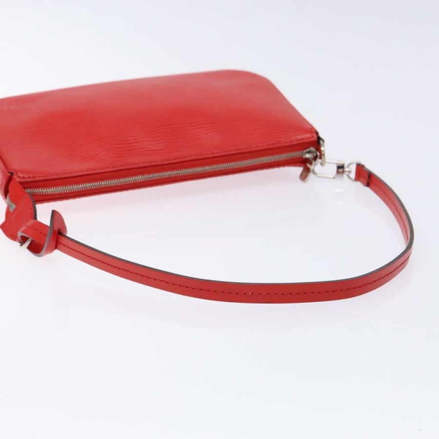 【日本直送】路易威登 Epi Pochette 配件袋 紅色 M52947 LV 正品 141595V-6