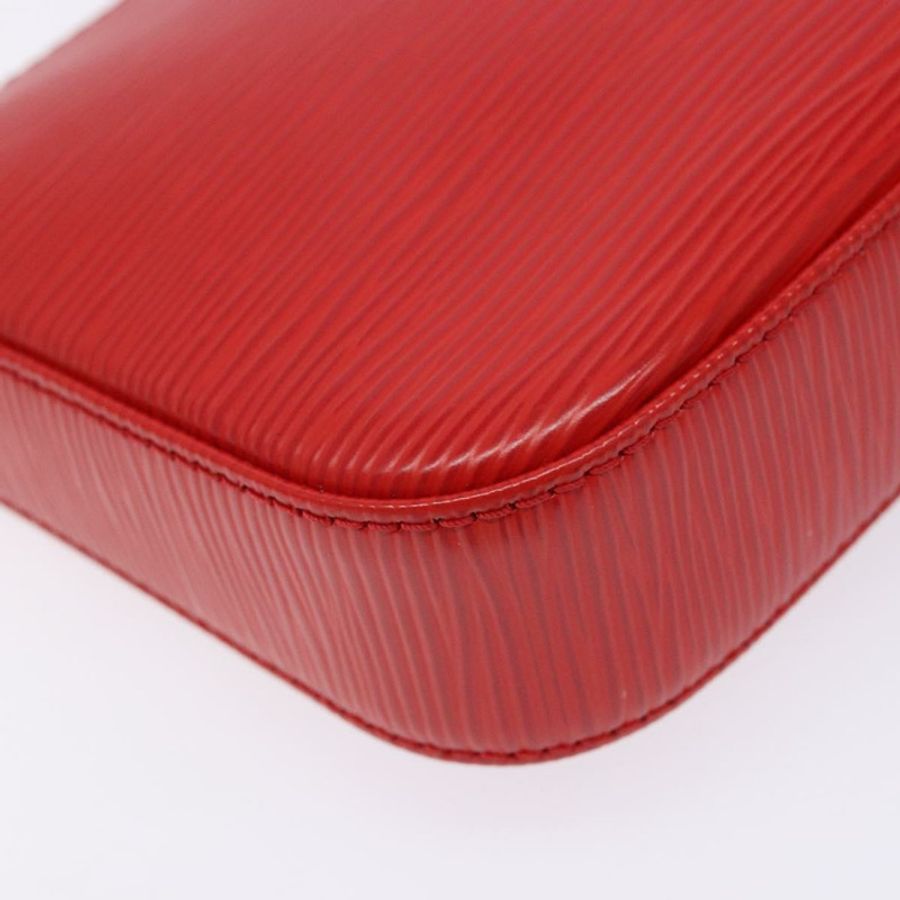 【日本直送】路易威登 Epi Pochette 配件袋 紅色 M52947 LV 正品 141595V-14