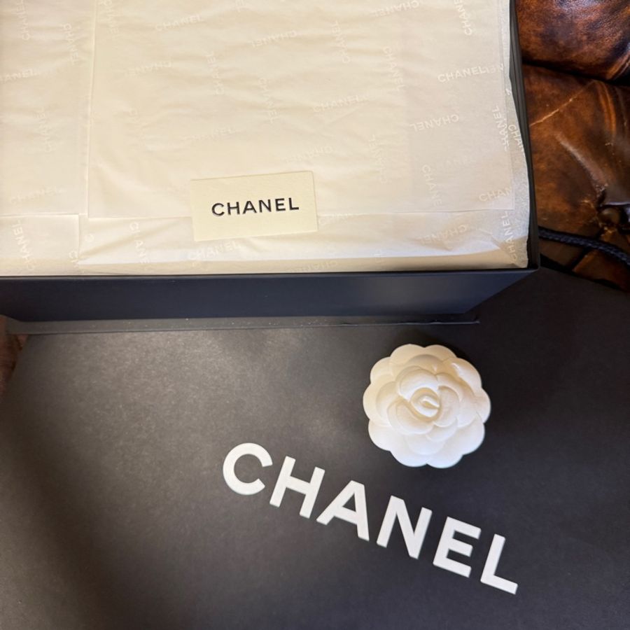全新法國購入正品 CHANEL 香奈兒 經典迷你口蓋包 mini flap bag 17cm 方胖 側背包 斜背包 全配有購證-25