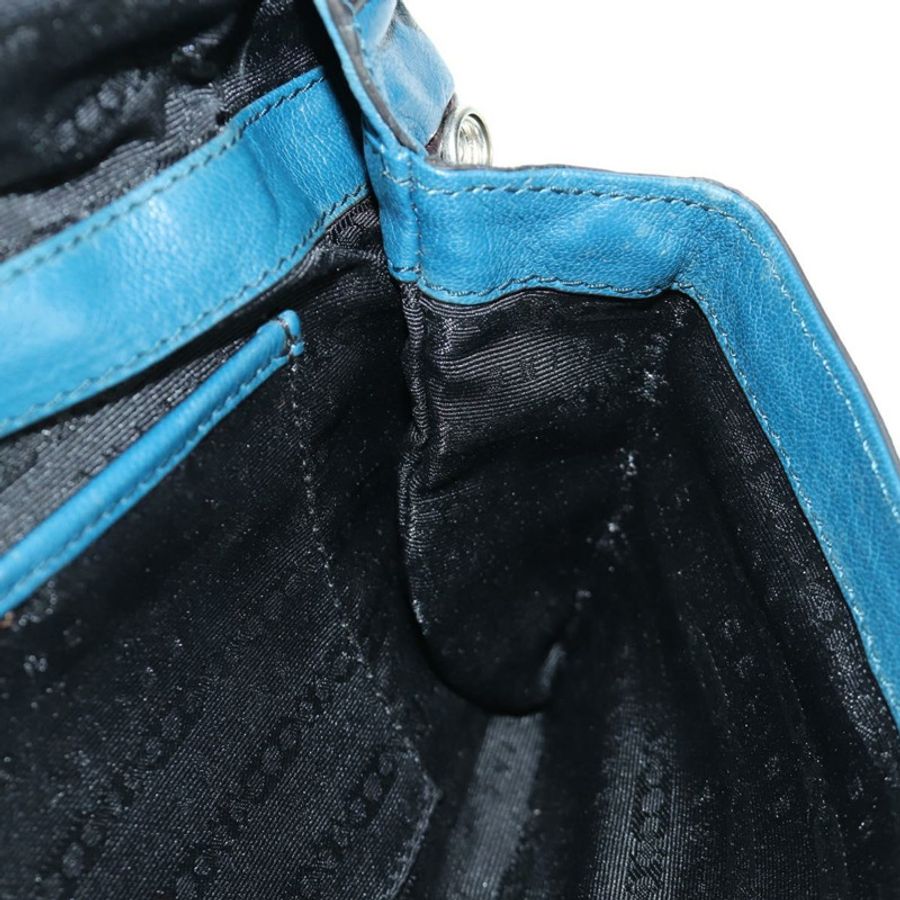 【日本直送】CELINE 皮革多色銀色單肩包 Auth 173632V-21