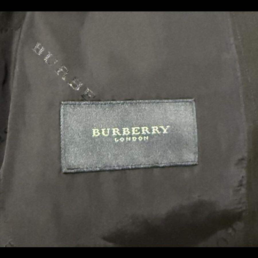 原價9萬8/L碼/Burberry 時尚男神成套西裝/100%羊毛-2