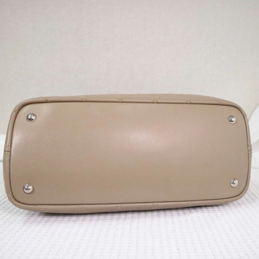 CHANEL 大象灰 魚子醬牛皮39*16*30 99新配件子袋塵袋-4