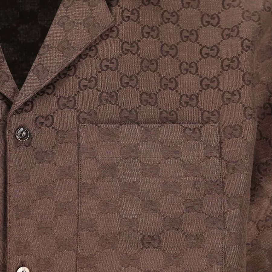 Gucci 男士 短袖襯衫IT-44 IT-46 IT-48 IT-50 IT-52 IT-54 IT-56 IT-58 IT-60碼-4