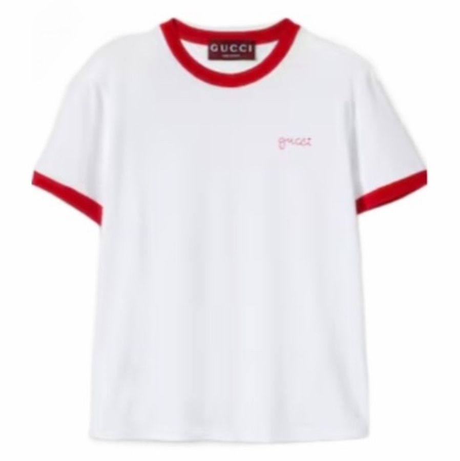 Gucci 女士 短袖T恤S M L XL碼-2
