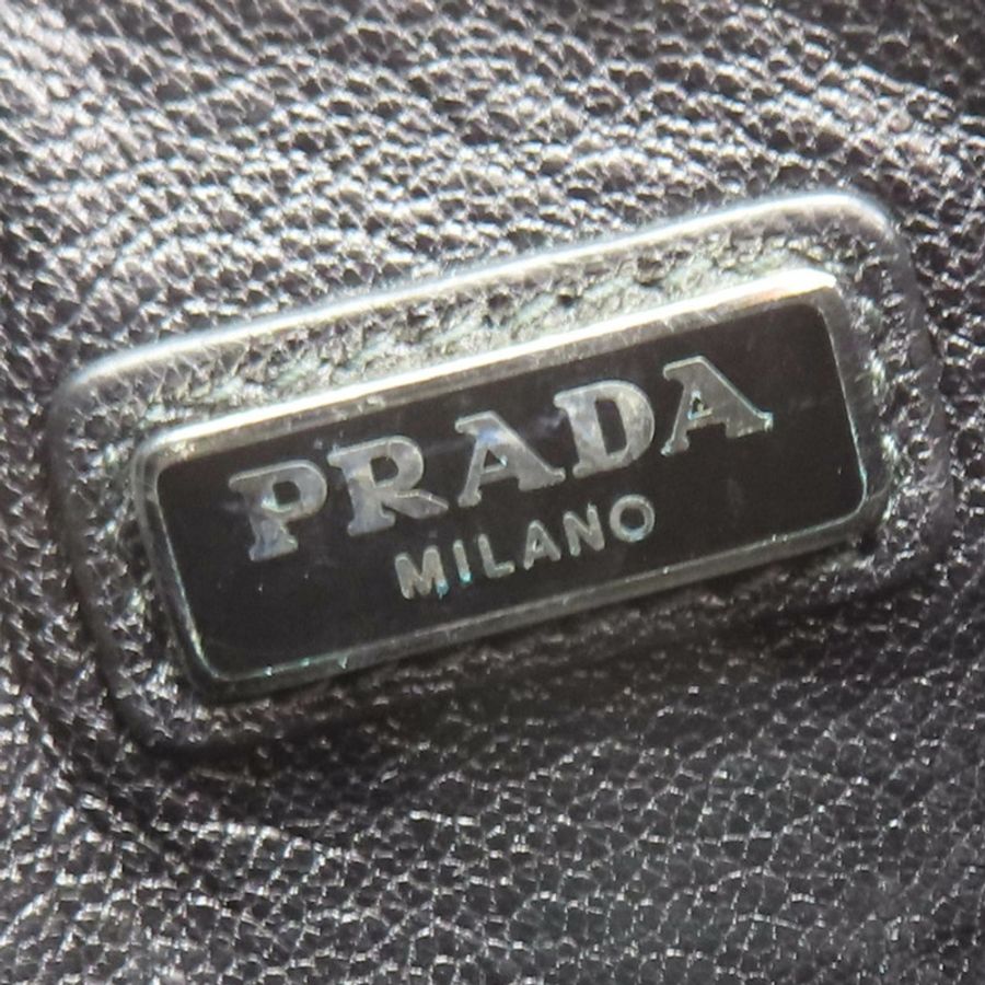 黑色牛皮 手拿包 2NH005【PRADA 普拉達】 2NH005-6