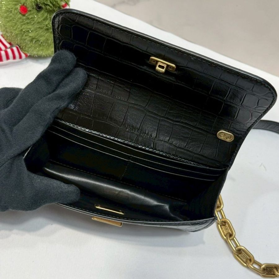 BALENCIAGA Gossip迷你WOC鍊包-5