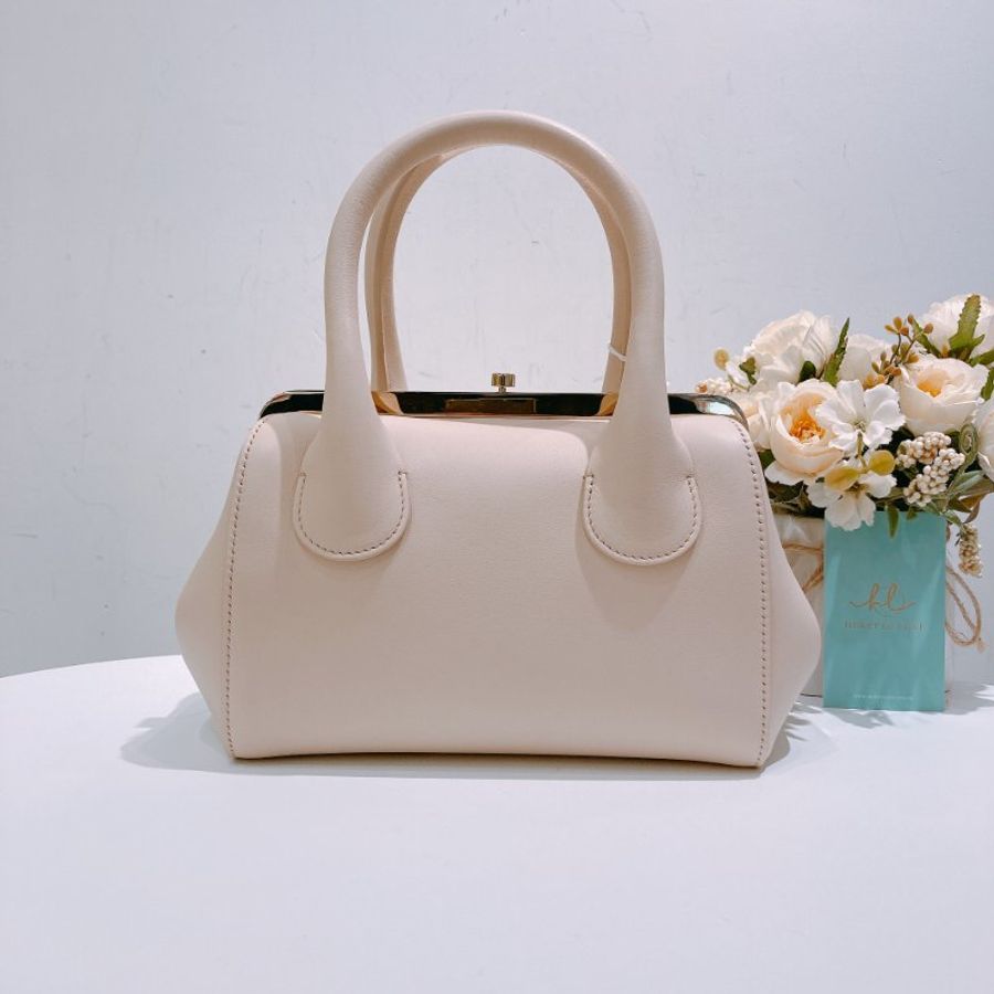 TW4763 Chloe 寇兒 手提肩背包 米色 Joyce Mini Frame Bag Cement Beige-1