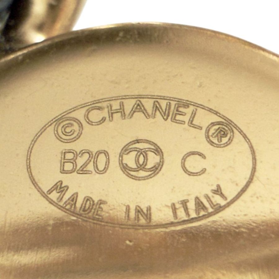 CHANEL CC 皮穿鏈 胸針-8