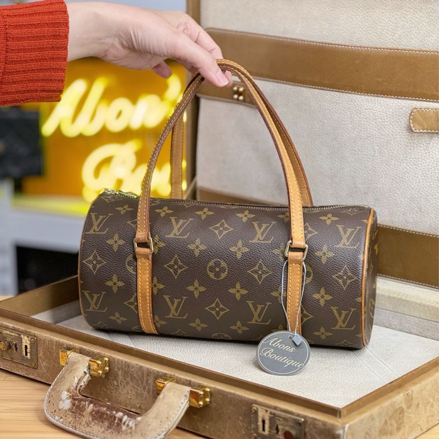 Louis Vuitton 老花中古Papillon 26cm🤎經典好款-0