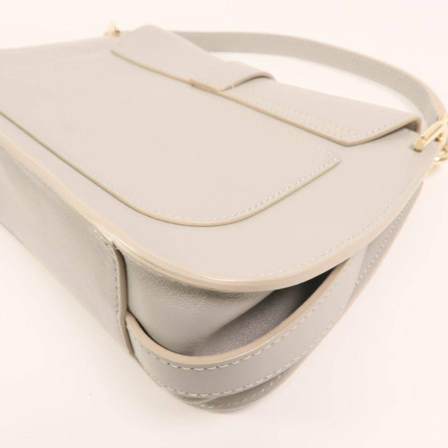 Furla 皮革Shoulder Bag金扣手挽肩背兩用袋-10