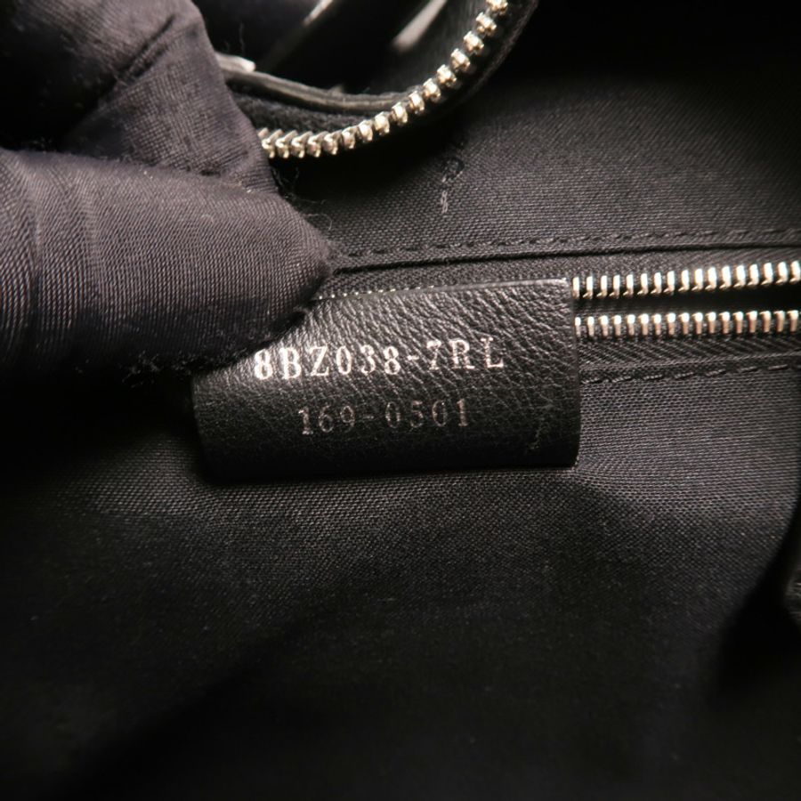 FENDI 牛皮皮革Roma Backpack銀扣背包-6