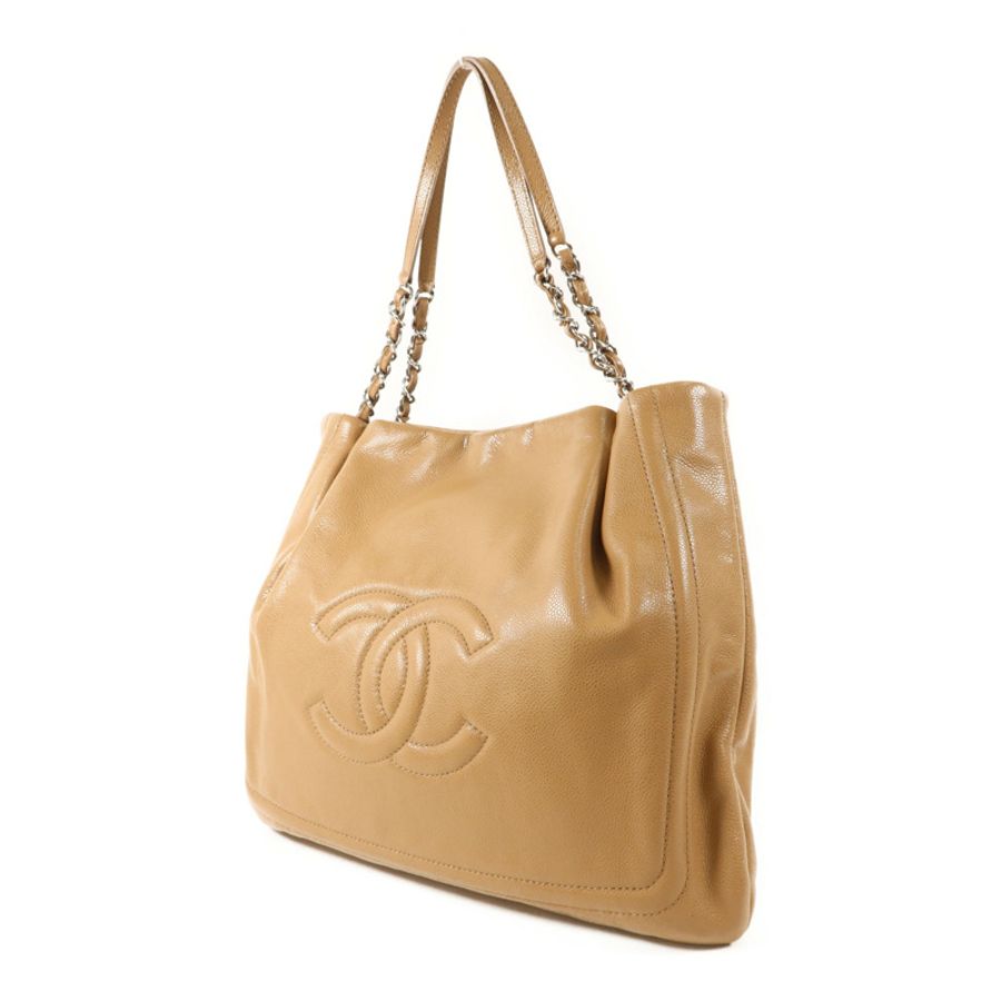 CHANEL 牛皮皮革Shoulder Bag銀扣鏈帶肩背袋-2