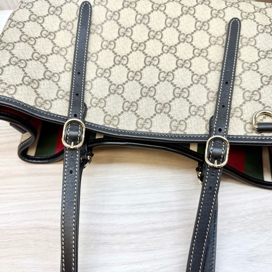 GUCCI原花Emblem托特包815214-14