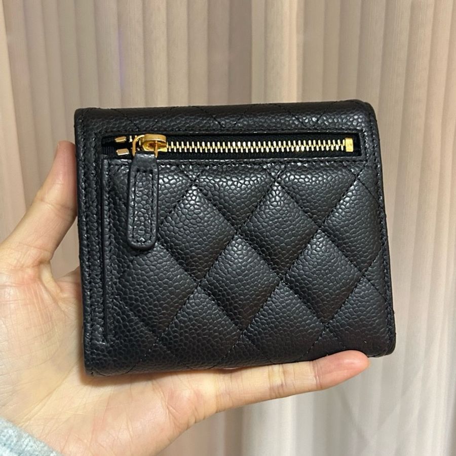 99新閑置品Chanel 香奈兒 三折卡包錢包-12
