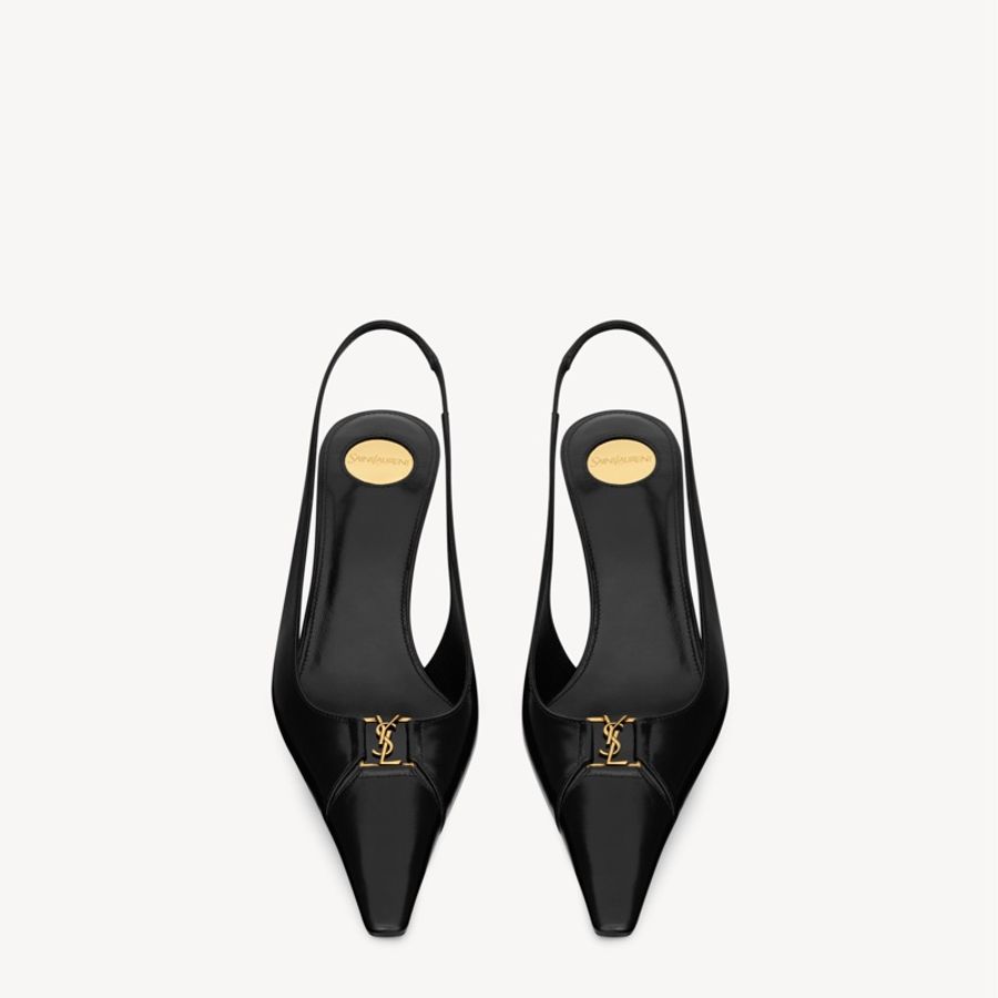 Saint Laurent 女士 BABYLONE BRETEUIL 露跟高跟鞋35 36 36.5 37 37.5 38 38.5 39 39.5 40 40.5 41 42碼跟高: 7.5cm-0