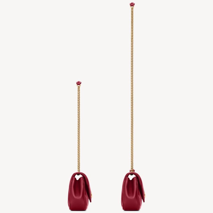 Saint Laurent 女士 LOULOU MINI 單肩包均碼碼MINI、20cm*5cm*12cm-1