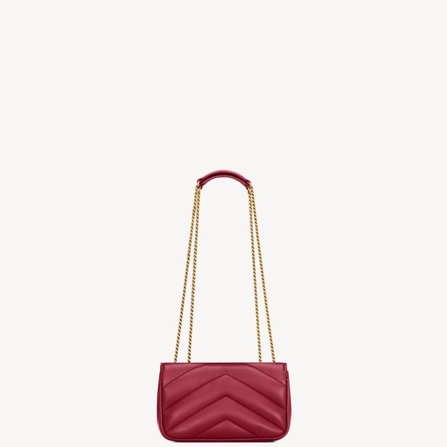 Saint Laurent 女士 LOULOU MINI 單肩包均碼碼MINI、20cm*5cm*12cm-5