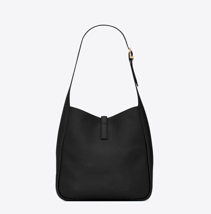 Saint Laurent 女士 小號 LE 5 À 7 柔軟小粒面皮革單肩包均碼碼小號、23cm*8.5cm*22cm-2