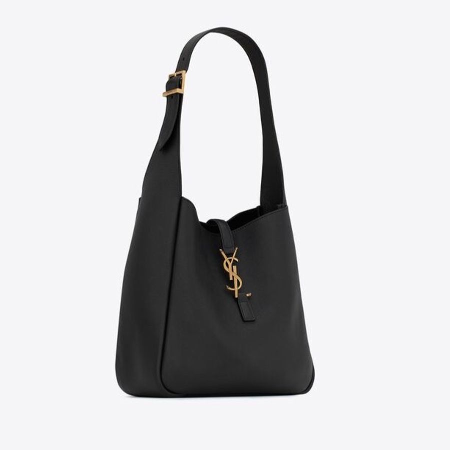 Saint Laurent 女士 小號 LE 5 À 7 柔軟小粒面皮革單肩包均碼碼小號、23cm*8.5cm*22cm-3