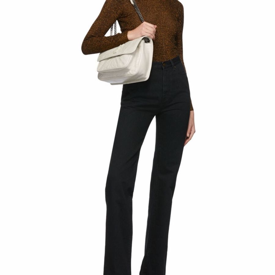 Saint Laurent 女士 NIKI中號折疊復古單肩包均碼碼中號、28cm*8.3cm*20cm-3