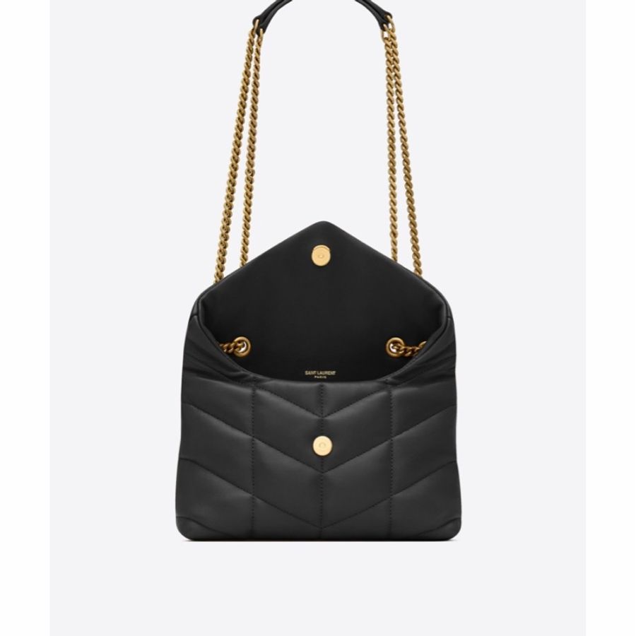 Saint Laurent 女士 PUFFER迷你絎縫斜挎包均碼碼MINI、23cm*8.5cm*15.5cm-3