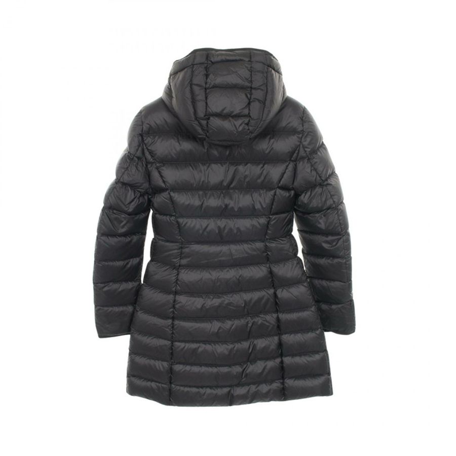 MONCLER HIRMA 羽絨衣外套連帽衫 #0 尼龍黑色二手女款-1