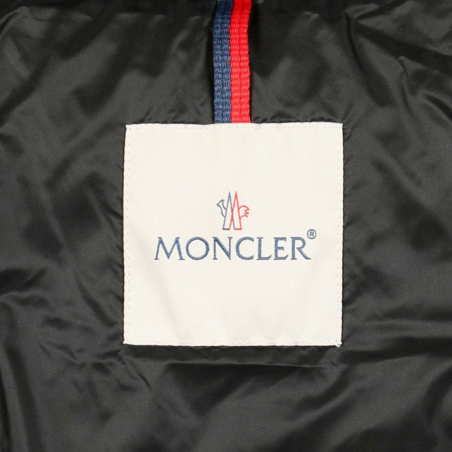 MONCLER HIRMA 羽絨衣外套連帽衫 #0 尼龍黑色二手女款-2