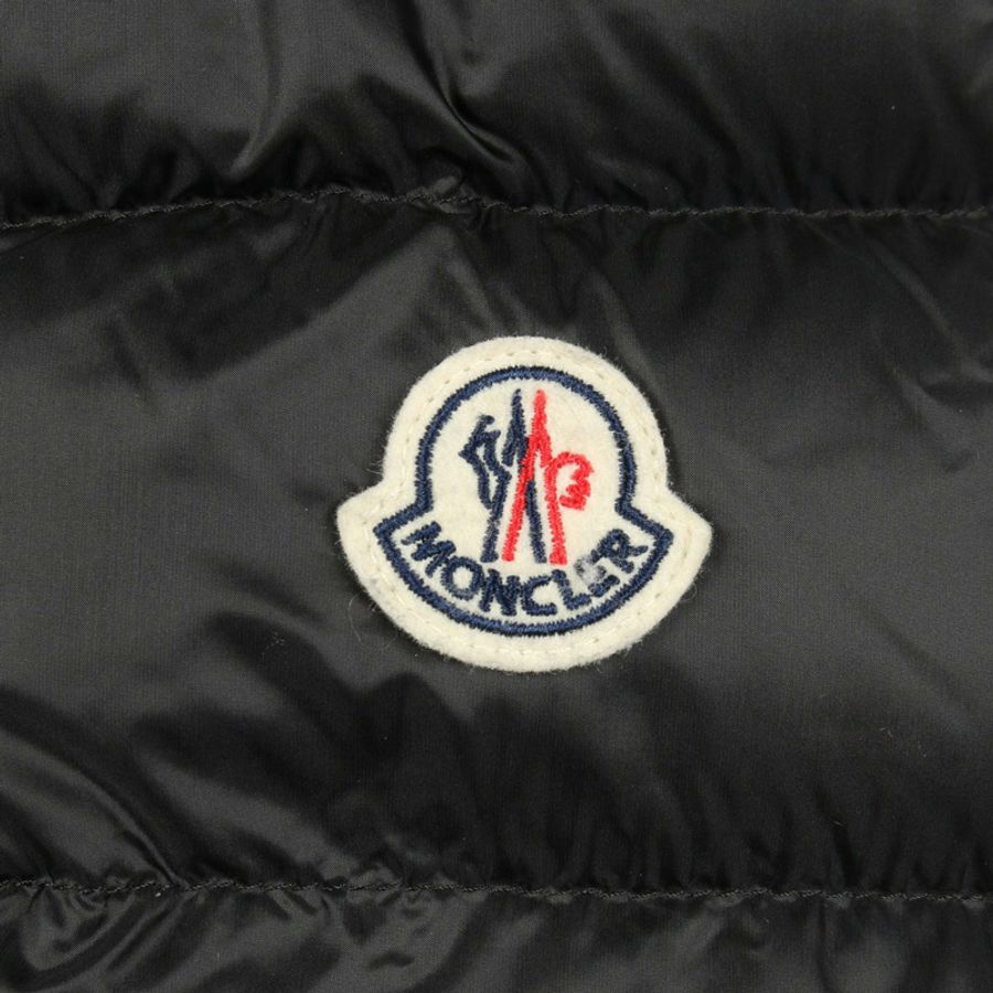 MONCLER HIRMA 羽絨衣外套連帽衫 #0 尼龍黑色二手女款-5